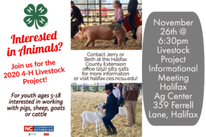 Cover photo for Eastern Carolina 4-H Livestock Show & Sale - April 7-8, 2020