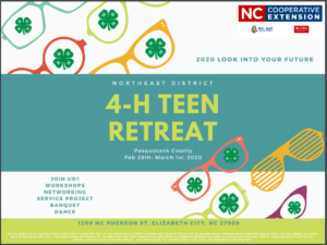 Cover photo for 2020 4-H Teen Retreat