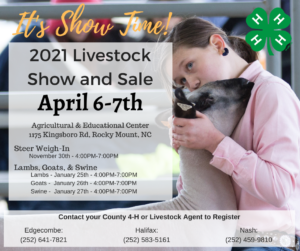 Cover photo for 2021 Eastern Carolina 4-H Livestock Show & Sale