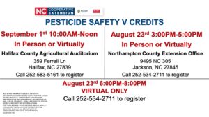 Cover photo for Fall Pesticide Meetings