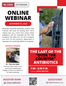 Cover photo for The Last of the Over the Counter Antibiotics Webinar
