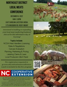 Cover photo for Northeast District Local Meats Conference