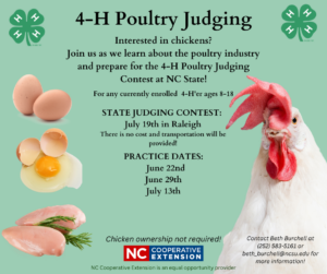 Cover photo for 4-H Poultry Judging