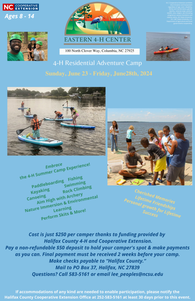 4-H Residential Adventure Camp