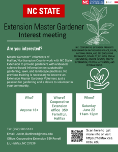 Cover photo for Extension Master Gardener℠ Interest Meeting