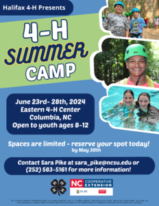 Cover photo for 4-H Summer Residential Camp 2024